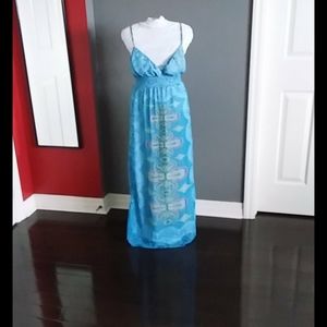 Teal sundress